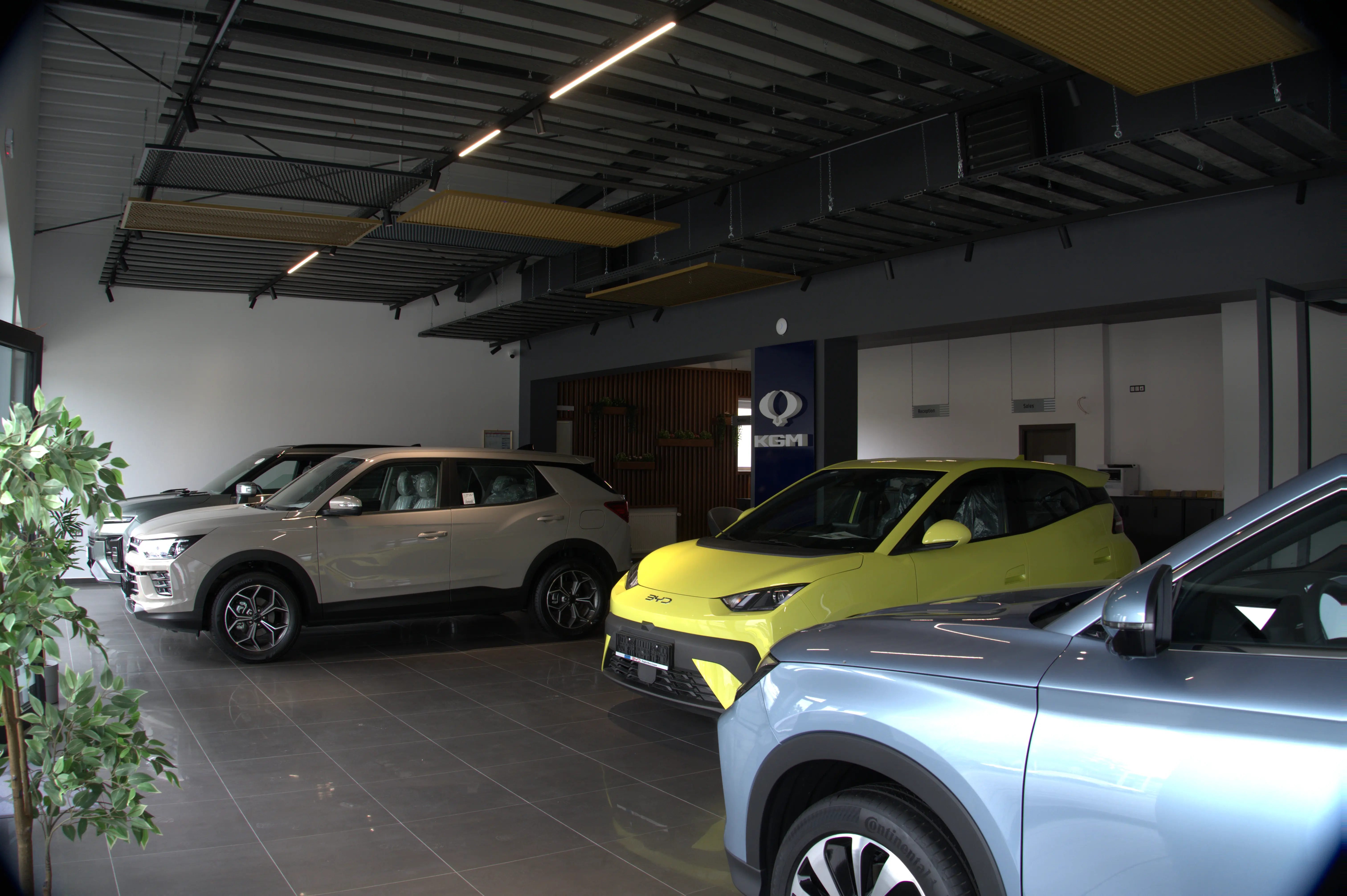 SHOWROOM ȘI SERVICE BYD / HINODE / KGM