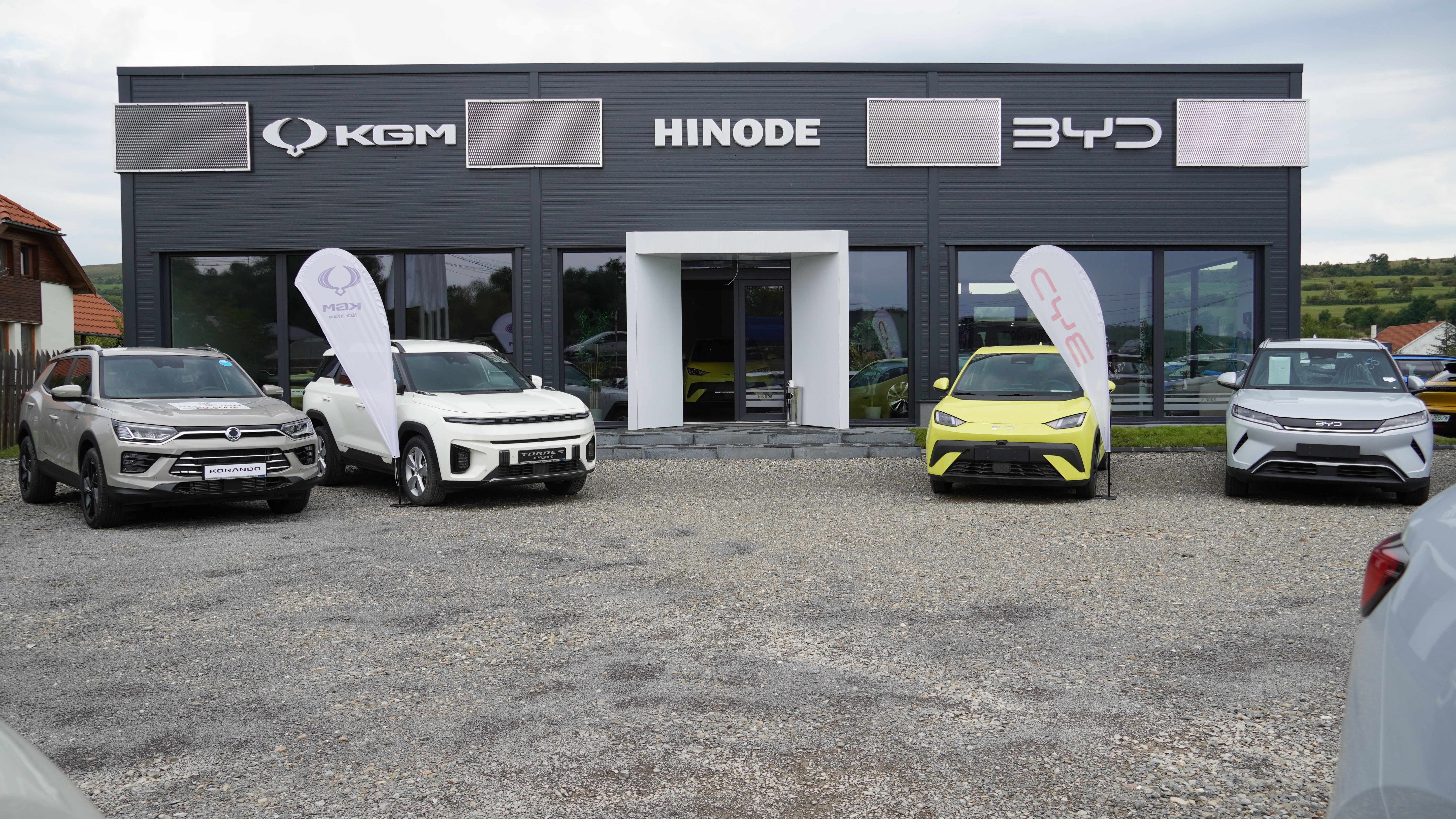 SHOWROOM ȘI SERVICE BYD / HINODE / KGM